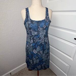 Columbia Omni PFG Freeze Advanced Leaf Print Sleeveless Dress